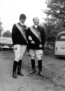 1963 wurden sie am selben Tag Deutsche Meister: Maria Günther auf Sambesi im Springen und ihr Ehemann Walter („Bubi“) Günther in der Dressur mit Adjutant.