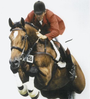 Der Ferrari: Lord-Sohn Livius machte Luther in der Sportwelt berühmt. Der Start bei den Olympischen Spielen 1984 in Los Angeles krönte die gemeinsame Karriere. Foto: privat