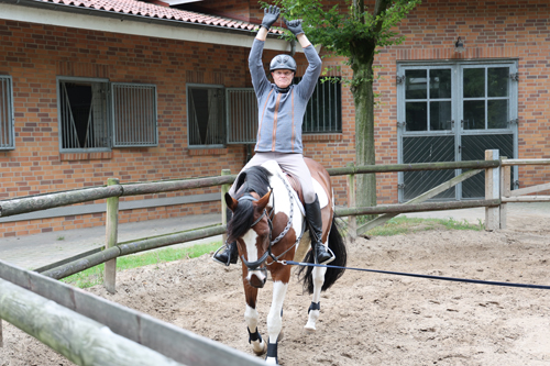Reiten lernen Longe Erwachsener 6V7A0766 Thoms Lehmann FN-Archiv zg